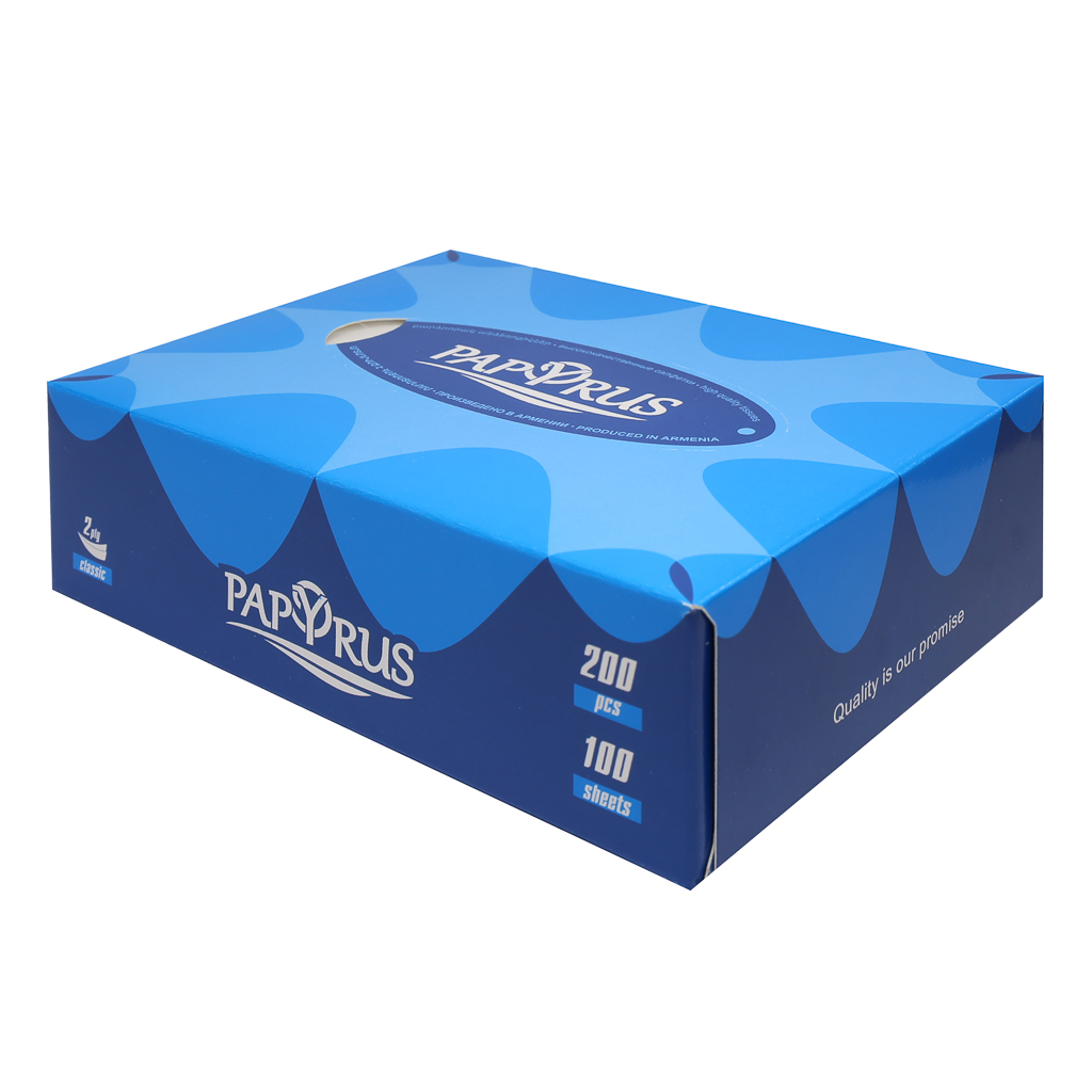 Տուփով քաշովի անձեռոցիկ / փոքր SKY