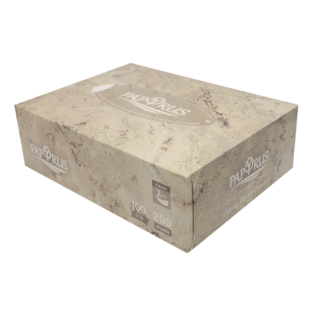 Տուփով քաշովի անձեռոցիկ / փոքր STONE