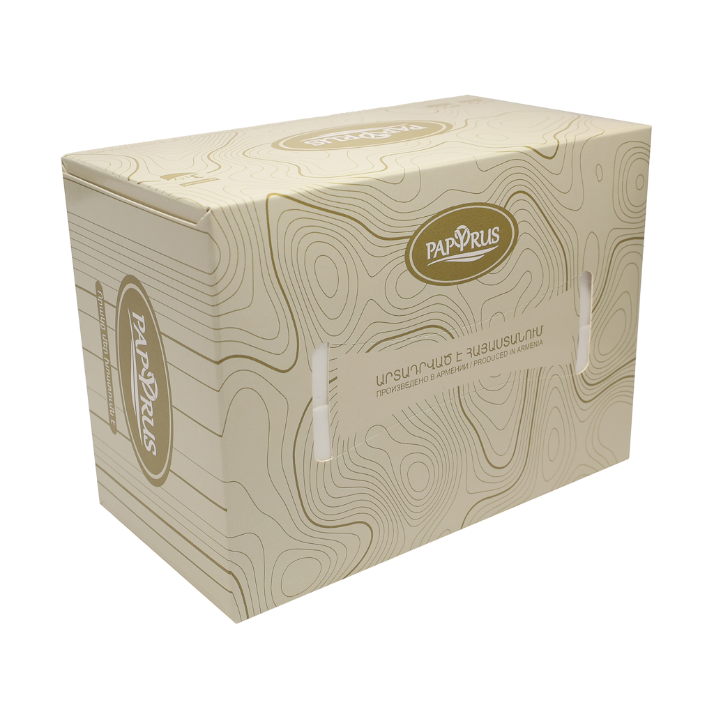 Տուփով քաշովի անձեռոցիկ / ուղղանկյուն WOOD